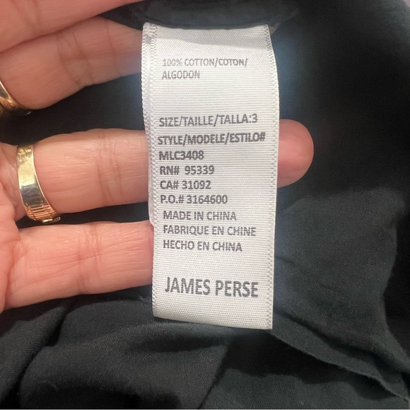 James Perse botton down shirt 100% cotton long sleeve 3 - Picture 9 of 10